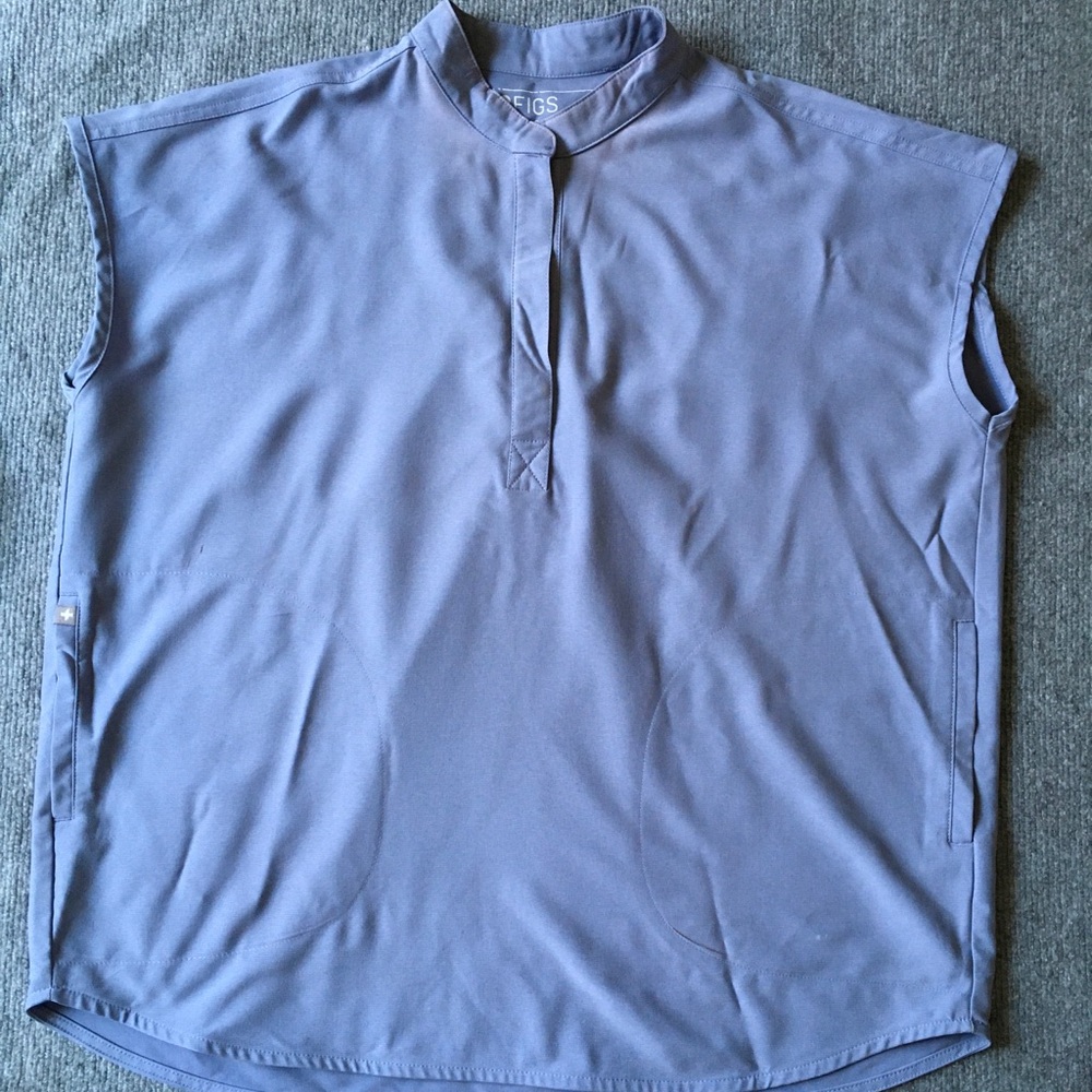 Fig Rafaela oversized scrub top.